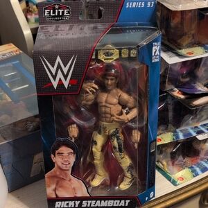 WWE Elite Collection Ricky Steamboat Figure with Yellow Pants